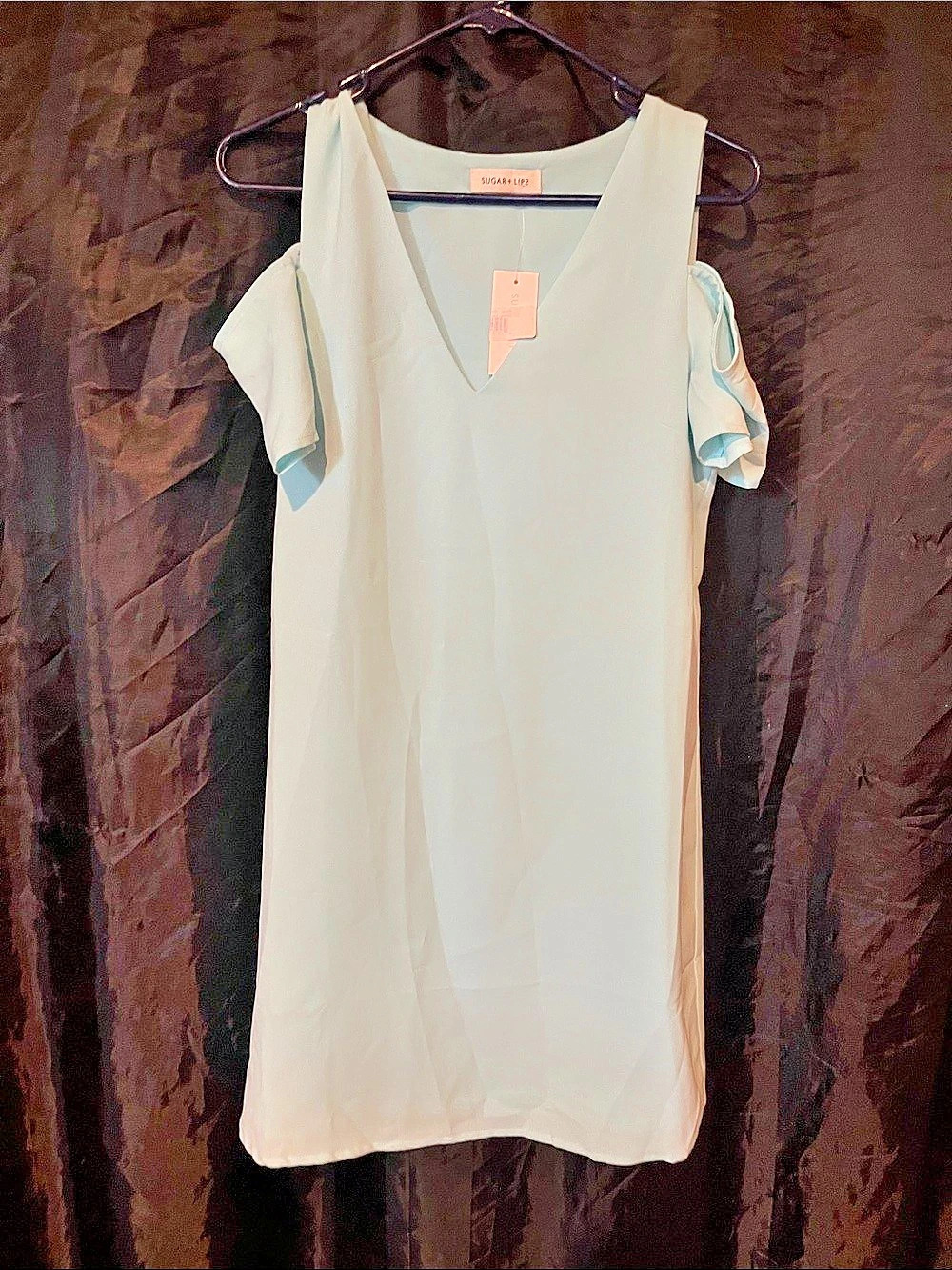 Sugar Lips Mini Dress light blue NWT